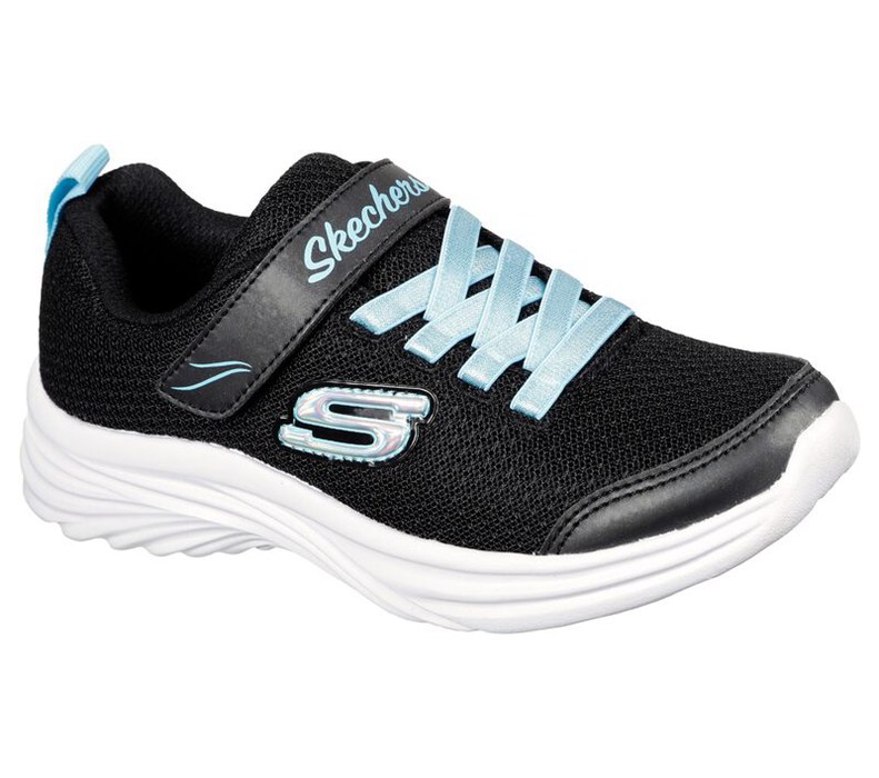 Skechers Flickor Svarta/Turkos Sneakers - Dreamy Dancer - Miss Minimalistic - Sverige (UGKJQ-9078)